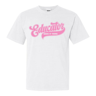 Make It Yours™ 'Educator' T-Shirt - United Monograms