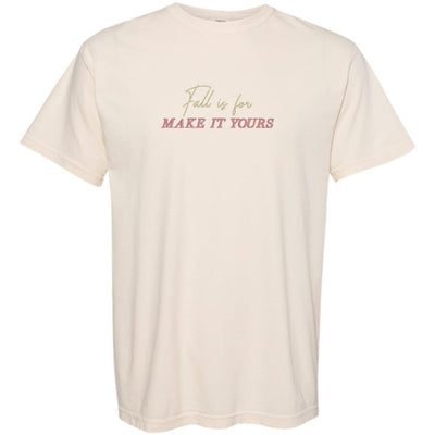 Make It Yours™ 'Fall Is For' T-Shirt - United Monograms
