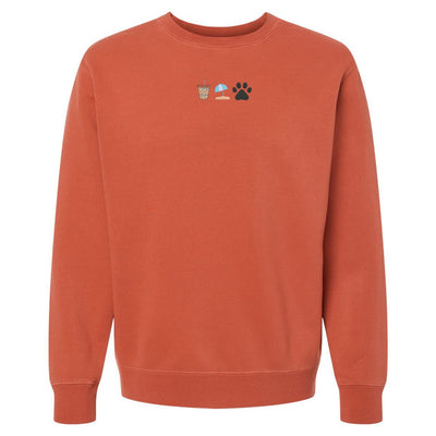 Make It Yours™ 'Favorite Things Icons' Embroidered Cozy Crew - United Monograms