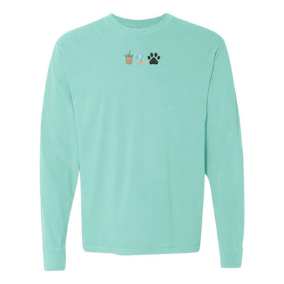 Make It Yours™ 'Favorite Things Icons' Embroidered Long Sleeve T-Shirt - United Monograms