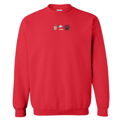Make It Yours™ 'Favorite Things Icons' Embroidered Sweatshirt - United Monograms