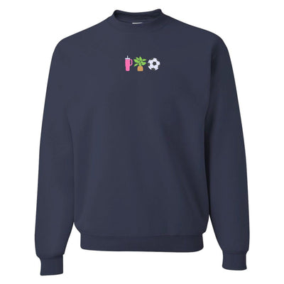 Make It Yours™ 'Favorite Things Icons' Embroidered Sweatshirt - United Monograms