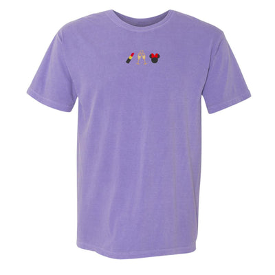 Make It Yours™ 'Favorite Things Icons' Embroidered T-Shirt - United Monograms