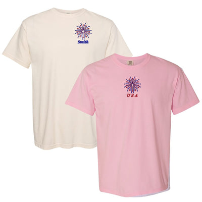 Make It Yours™ 'Firework' Comfort Colors T-Shirt - United Monograms
