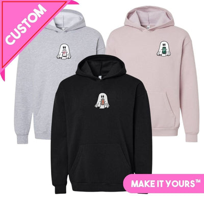 Make It Yours™ 'Ghost Drinks' Hangout Hoodie - United Monograms