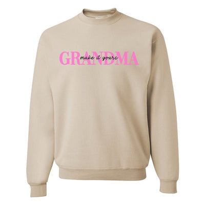 Make It Yours™ 'Grandma' Crewneck Sweatshirt - United Monograms