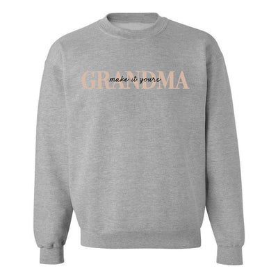 Make It Yours™ 'Grandma' Crewneck Sweatshirt - United Monograms