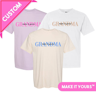 Make It Yours™ 'Grandma' T-Shirt - United Monograms