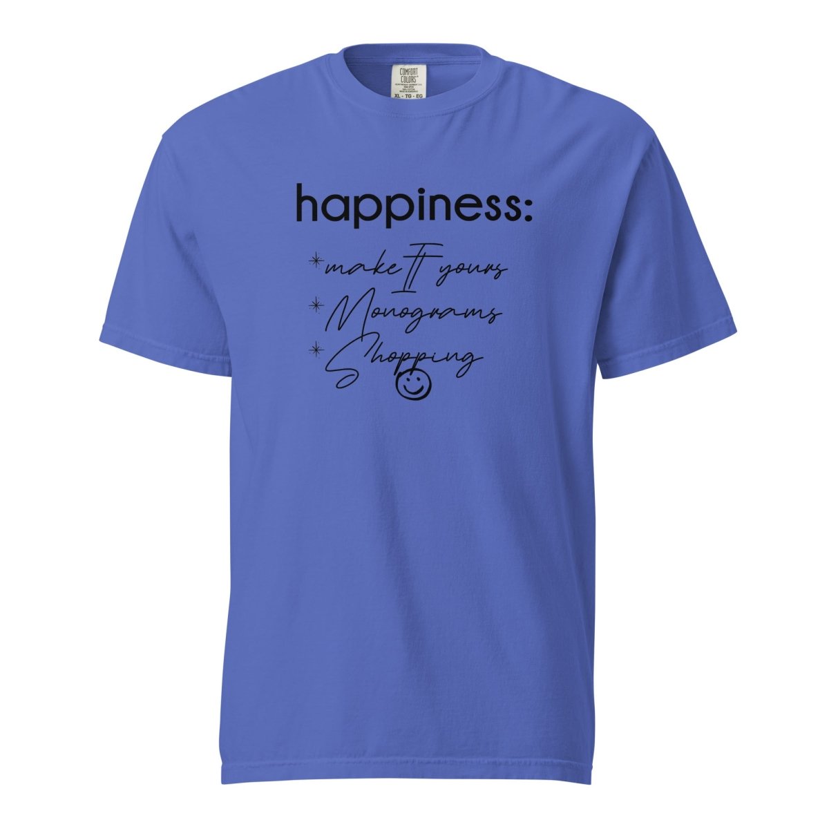 Make It Yours™ 'Happiness Checklist' T-Shirt - United Monograms