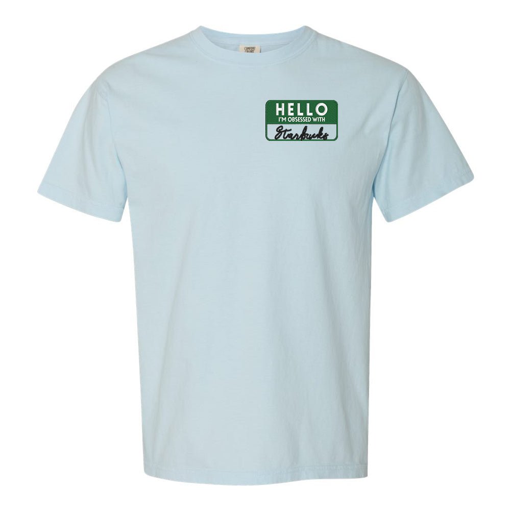 Make It Yours™ 'Hello, I'm Obsessed With...' Comfort Colors T-Shirt - United Monograms