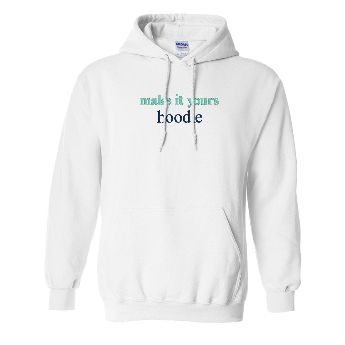 Make It Yours™ 'Hoodie' Hooded Sweatshirt - United Monograms
