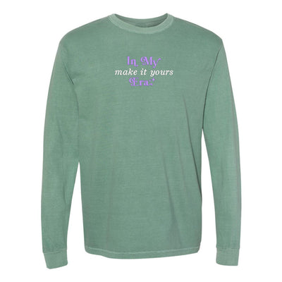 Make It Yours™ 'In My ___ Era' Long Sleeve T-Shirt - United Monograms