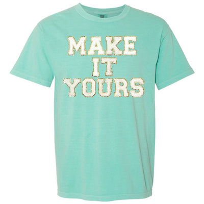 Make It Yours™ Letter Patch T-Shirt - United Monograms