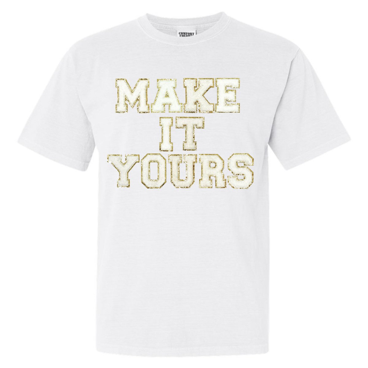 Make It Yours™ Letter Patch T-Shirt - United Monograms
