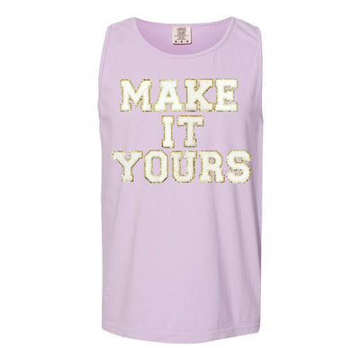 Make It Yours™ Letter Patch Tank Top - United Monograms