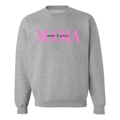 Make It Yours™ 'Mama' Crewneck Sweatshirt - United Monograms