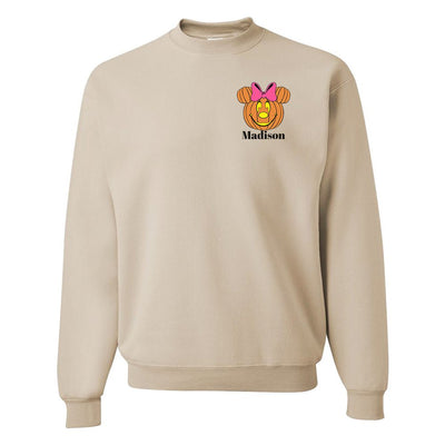 Make It Yours™ 'Mickey/Minnie Jack-O'-Lantern' Sweatshirt - United Monograms