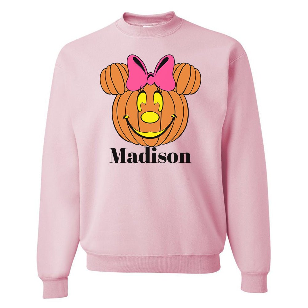 Make It Yours™ 'Mickey/Minnie Jack-O'-Lantern' Sweatshirt - United Monograms