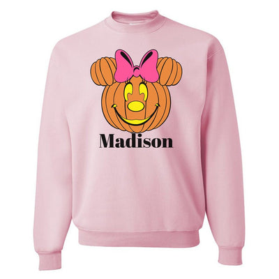 Make It Yours™ 'Mickey/Minnie Jack-O'-Lantern' Sweatshirt - United Monograms