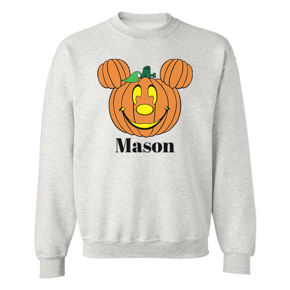 Make It Yours™ 'Mickey/Minnie Jack-O'-Lantern' Sweatshirt - United Monograms