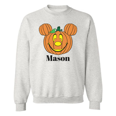 Make It Yours™ 'Mickey/Minnie Jack-O'-Lantern' Sweatshirt - United Monograms