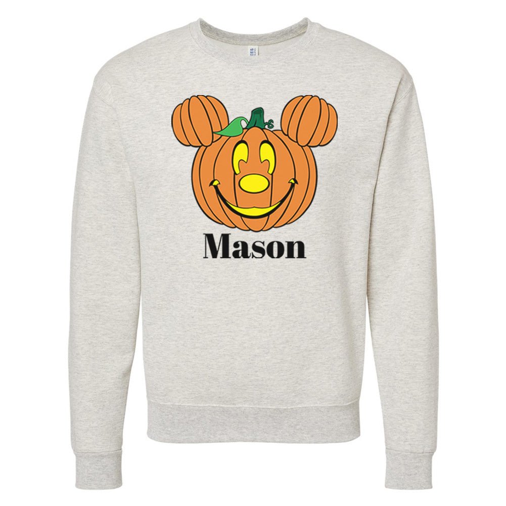 Make It Yours™ 'Mickey/Minnie Jack-O'-Lantern' Sweatshirt - United Monograms