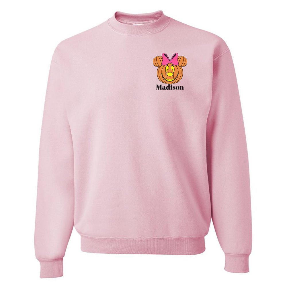 Make It Yours™ 'Mickey/Minnie Jack-O'-Lantern' Sweatshirt - United Monograms