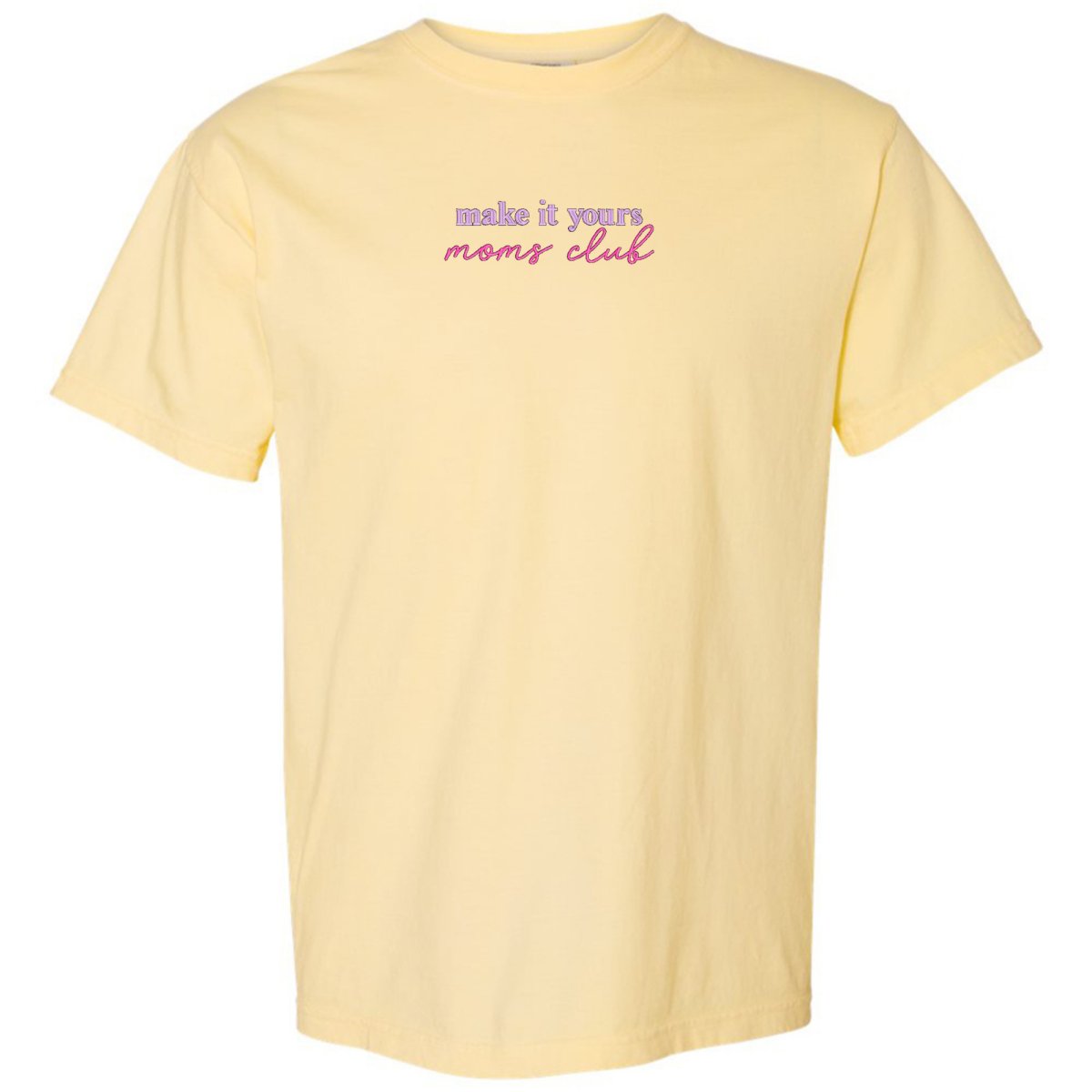 Make It Yours™ 'Moms Club' T-Shirt - United Monograms