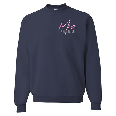 Make It Yours™ 'Mrs./Future Mrs.' Crewneck Sweatshirt - United Monograms