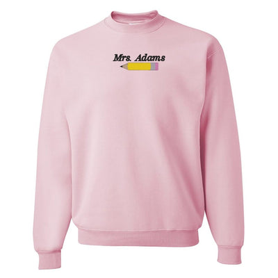 Make It Yours™ Pencil Crewneck Sweatshirt - United Monograms