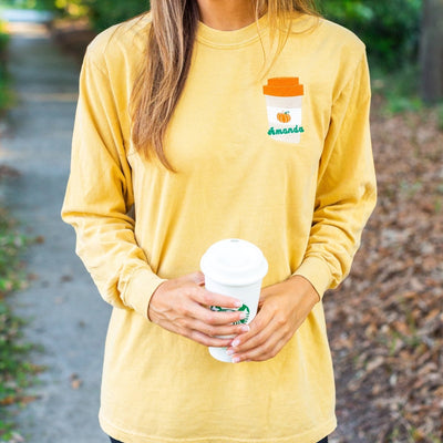 Make It Yours™ PSL Long Sleeve T - Shirt - United Monograms