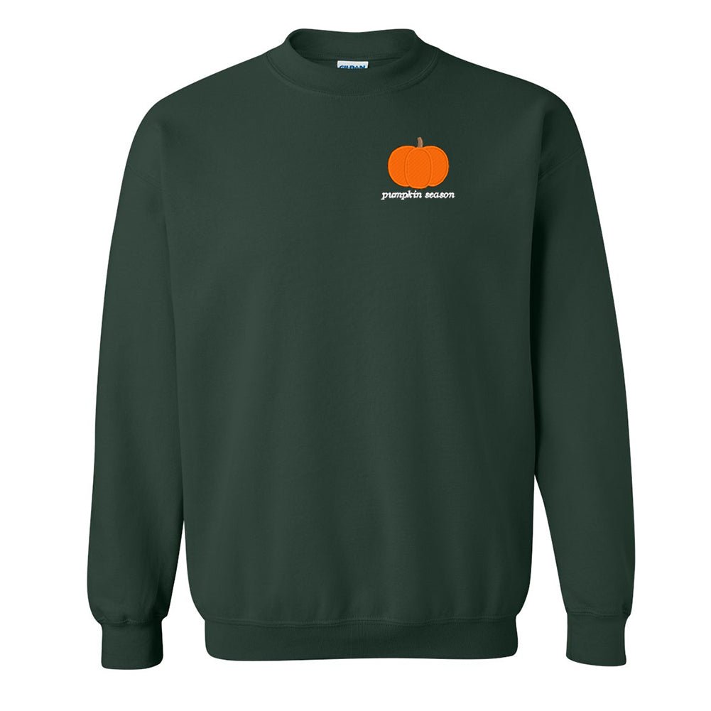 Make It Yours™ Pumpkin Crewneck Sweatshirt - United Monograms