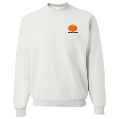 Make It Yours™ Pumpkin Crewneck Sweatshirt - United Monograms