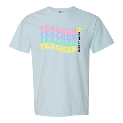 Make It Yours™ 'Retro Teacher' T-Shirt - United Monograms