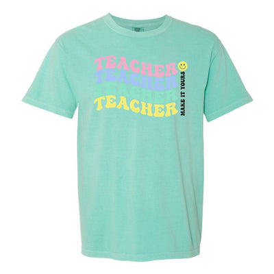 Make It Yours™ 'Retro Teacher' T-Shirt - United Monograms