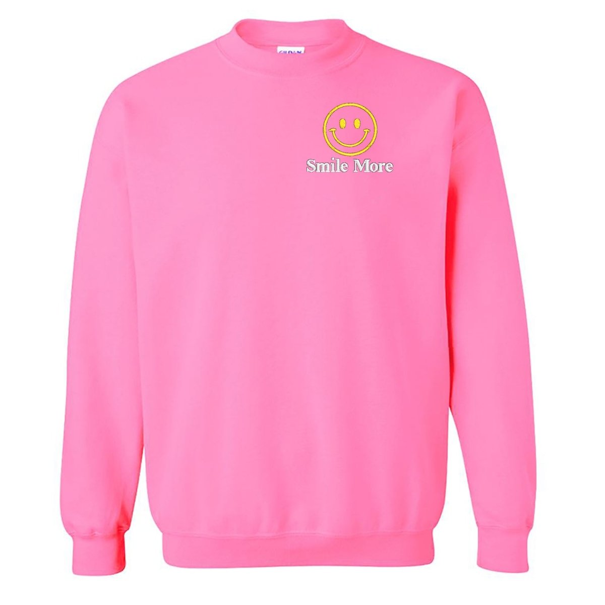 Make It Yours™ 'Smiley Face' Crewneck Sweatshirt - United Monograms