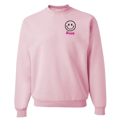 Make It Yours™ 'Smiley Face' Crewneck Sweatshirt - United Monograms