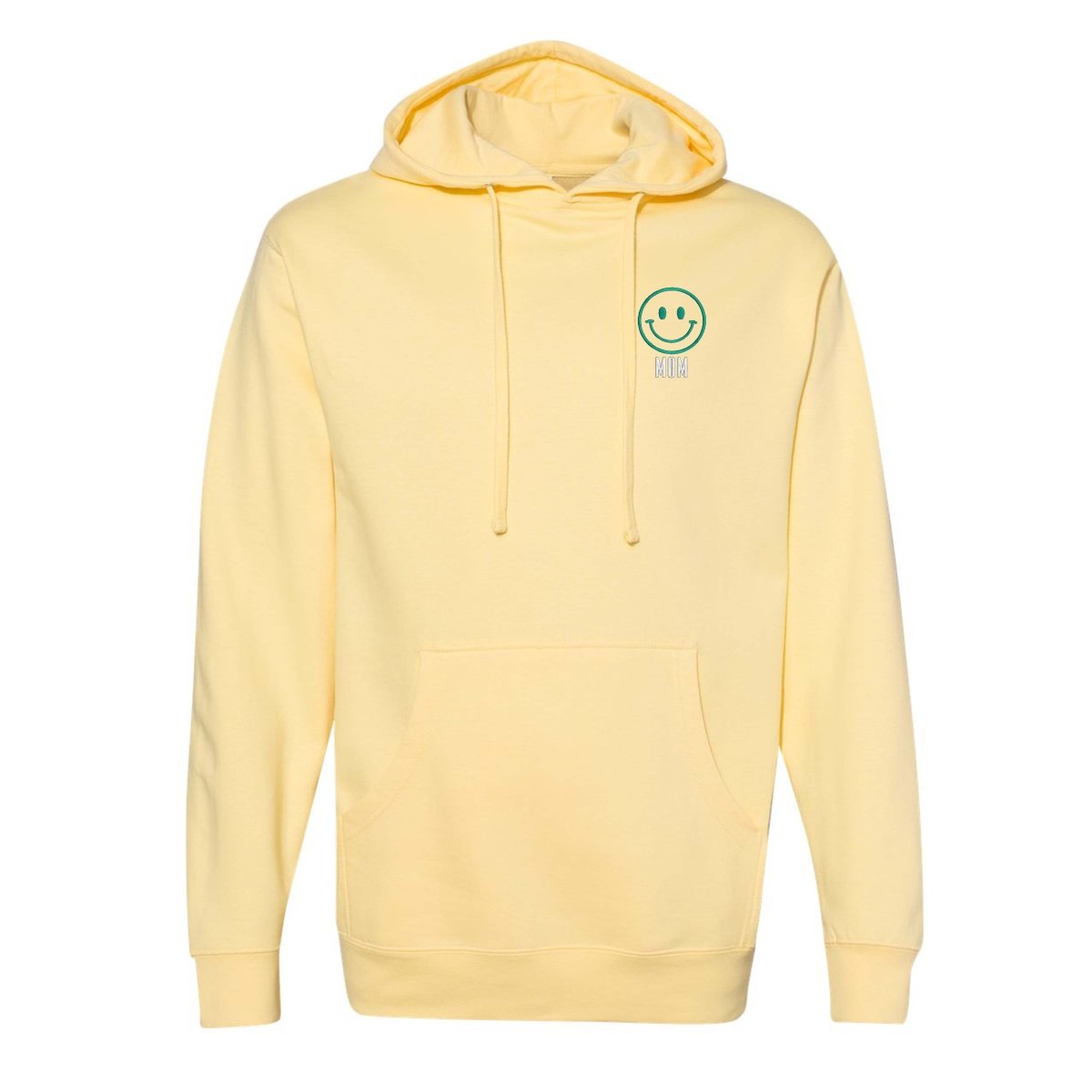 Make It Yours™ 'Smiley Face' Longer Length Hoodie - United Monograms