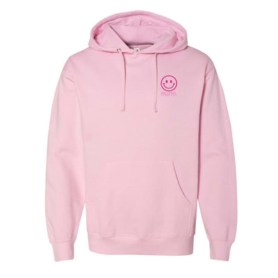 Make It Yours™ 'Smiley Face' Longer Length Hoodie - United Monograms