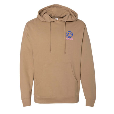 Make It Yours™ 'Smiley Face' Longer Length Hoodie - United Monograms