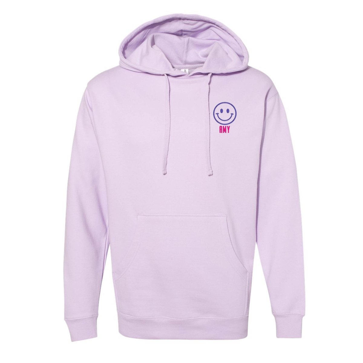 Make It Yours™ 'Smiley Face' Longer Length Hoodie - United Monograms