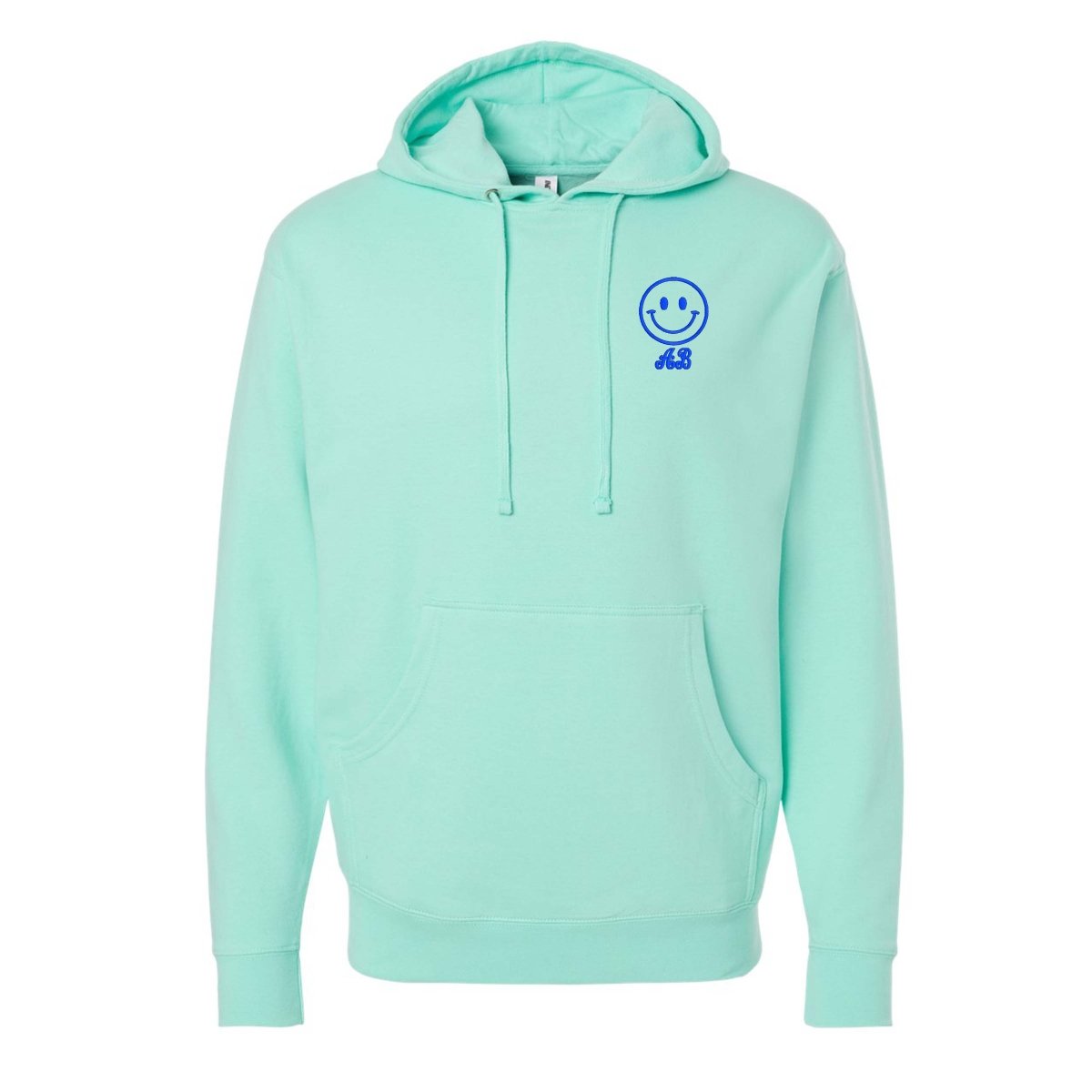 Make It Yours™ 'Smiley Face' Longer Length Hoodie - United Monograms