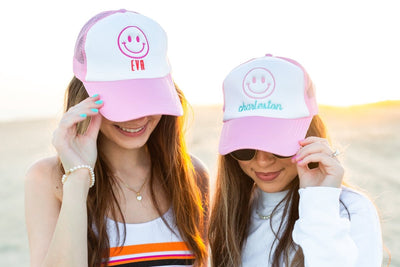 Make It Yours™ 'Smiley Face' Trucker Hat - United Monograms
