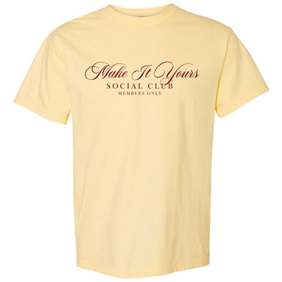 Make It Yours™ 'Social Club' T-Shirt - United Monograms