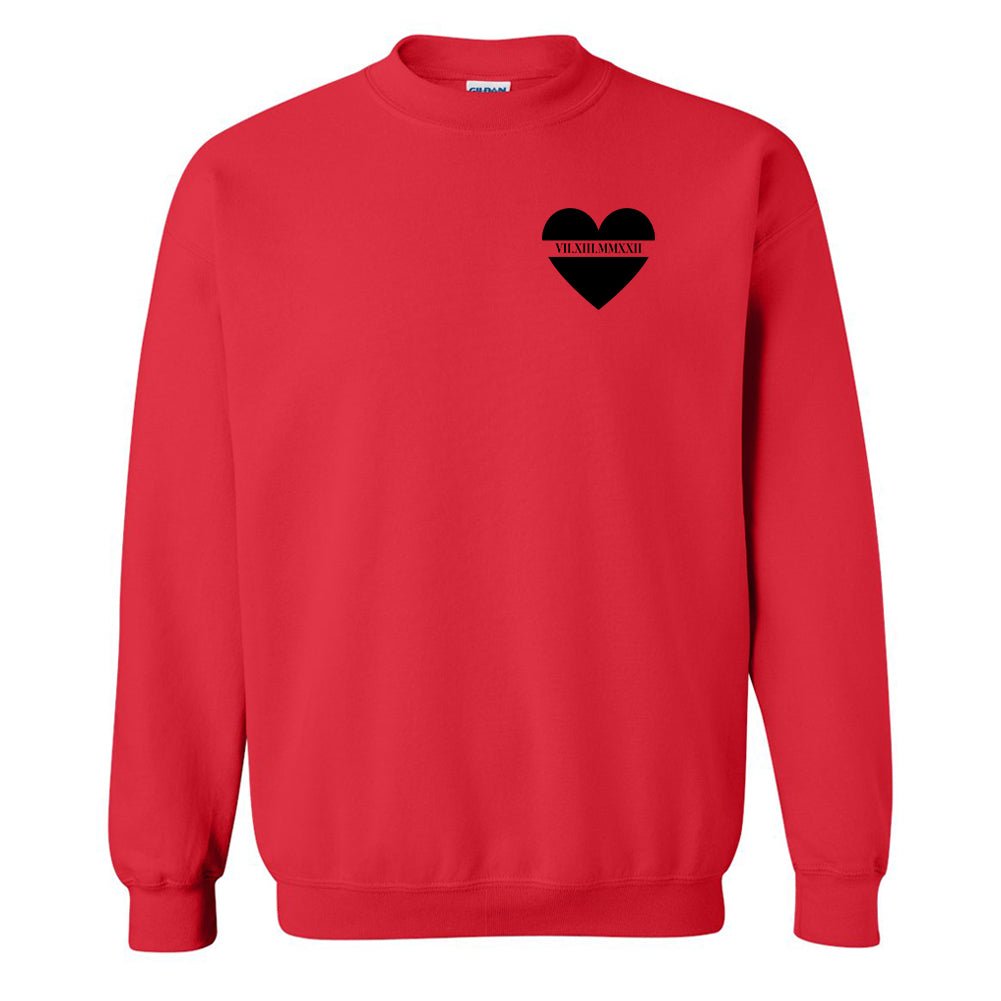 Make It Yours™ 'Special Date' Crewneck Sweatshirt - United Monograms