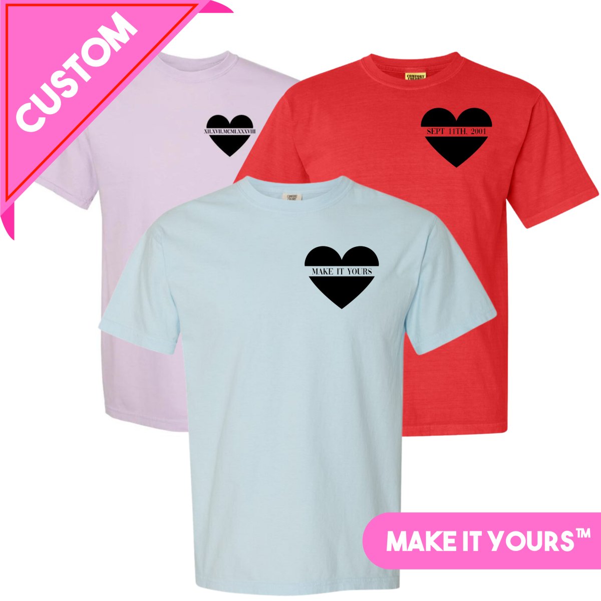 Make It Yours™ 'Special Date' T-Shirt - United Monograms