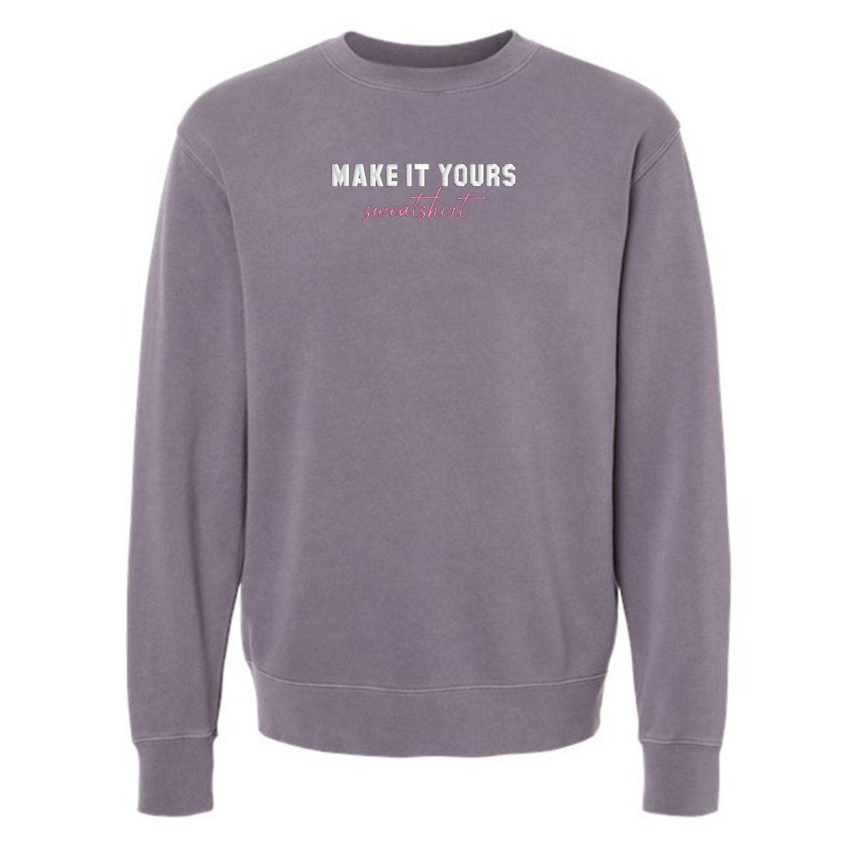 Make It Yours™ 'Sweatshirt' Cozy Crew - United Monograms