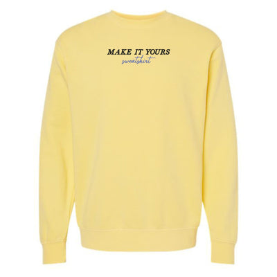 Make It Yours™ 'Sweatshirt' Cozy Crew - United Monograms