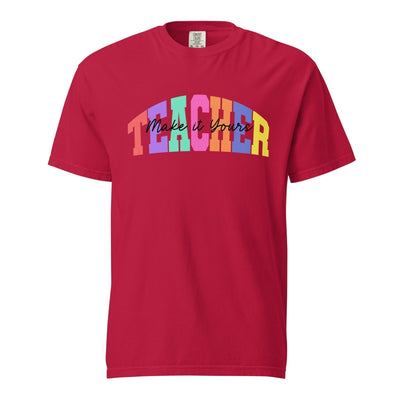 Make It Yours™ 'Teacher Block' T-Shirt - United Monograms