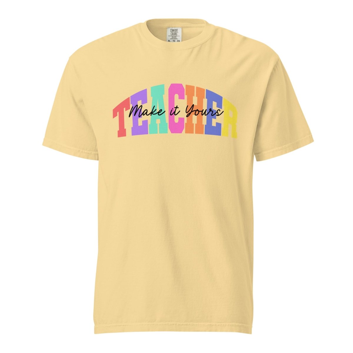 Make It Yours™ 'Teacher Block' T-Shirt - United Monograms